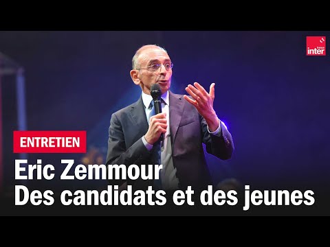 Eric Zemmour - Des candidats et des jeunes #Elysee2022