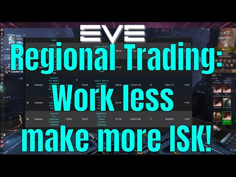 EVE Online - Regional Trading How to make ISK.Tips and Workflow