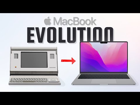 Evolution of the MacBook (Animation)