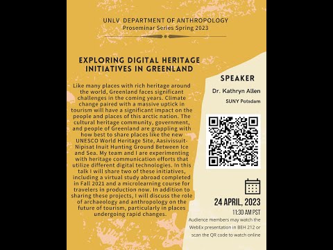 Exploring Digital Heritage Initiatives in Greenland
