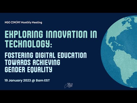 Exploring Innovation in Technology:Fostering Digital Education Towards Achieving Gender Equality