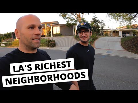 Exploring LA's RICHEST Neighborhoods 