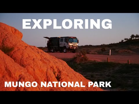 Exploring Mungo National Park, New South Wales + 4x4 truck + full time travel Australia + camping