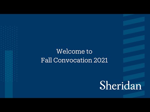 Faculty of Applied Science & Technology - Fall Convocation, November 10, 2021