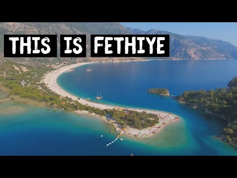 FETHIYE  - Turkey's GHOST town, tombs &  a BLUE lagoon