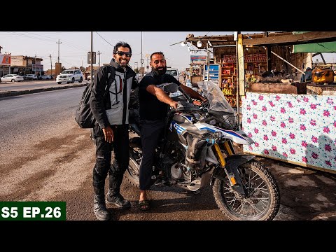 FINALLY IN BAGHDAD IRAQ  | S05 EP.26 | PAKISTAN TO SAUDI ARABIA MOTORCYCLE