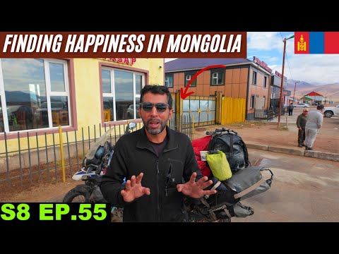 Finding Happiness in Mongolia  S8 EP.55 | Pakistan to Japan Motorcycle Tour