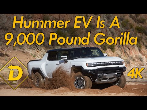 First Drive! 2022 GMC Hummer EV Is 9,000 Pounds Of Bad Boy Tech