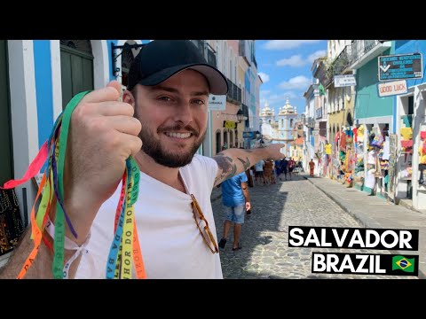 FIRST IMPRESSIONS OF SALVADOR BAHIA  BRAZIL'S COLORFUL HISTORIC TOWN