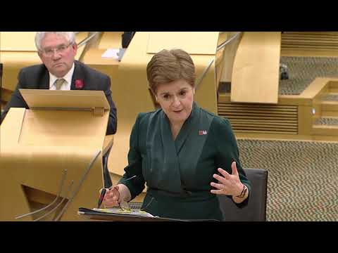 First Minister's Questions - 28 October 2021