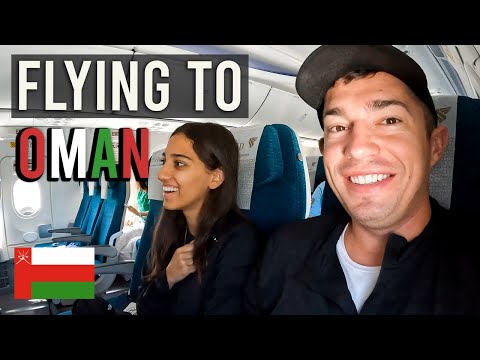 Foreigners fly to MUSCAT OMAN 
