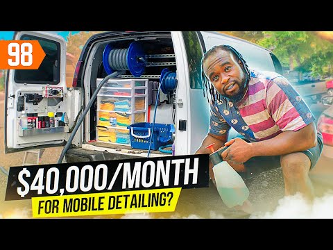 From $300 to $40,000 per Month in the Car Detailing Business