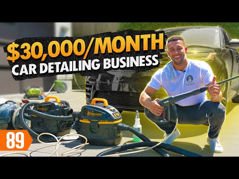 From $500 to $30K/Month with a Mobile Car Detailing Business