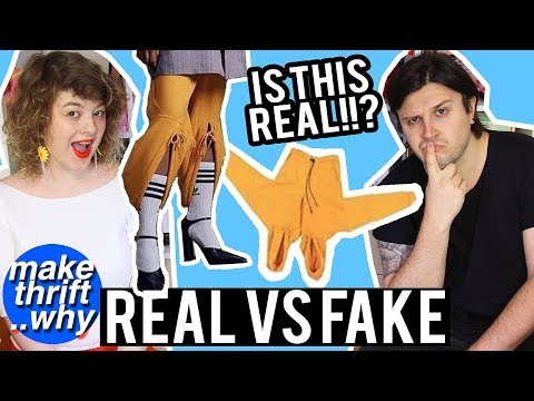 GAME: Real Or Fake Fashion? | Make Thrift Why #3