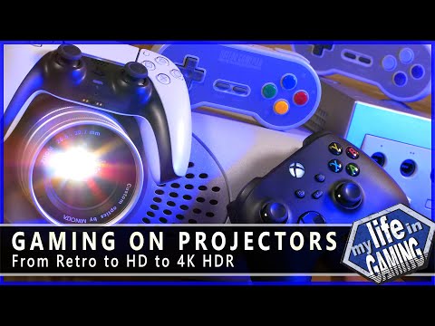 Gaming on Projectors - From Retro to HD to 4K HDR / MY LIFE IN GAMING