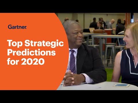 Gartner Top Strategic Predictions for 2020 and Beyond