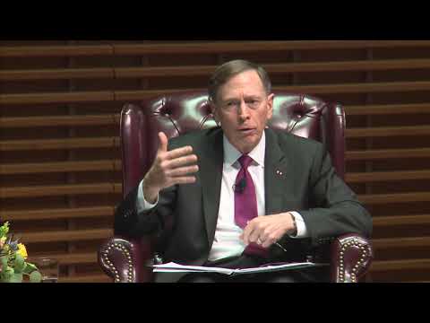 General David Petraeus, Former Director of the CIA and Chairman of the KKR Global Institute