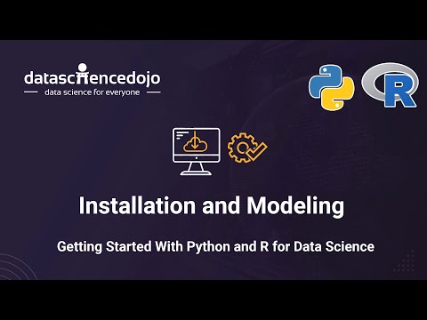 Getting started with Python and R for Data Science