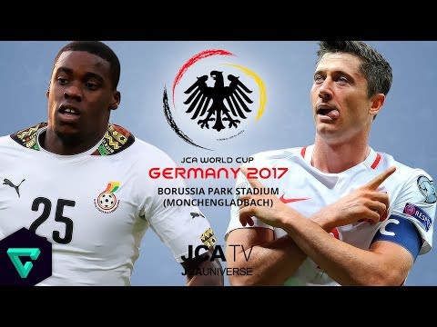 Ghana vs. Poland | Group E | 2017 JCA World Cup Germany | PES 2017