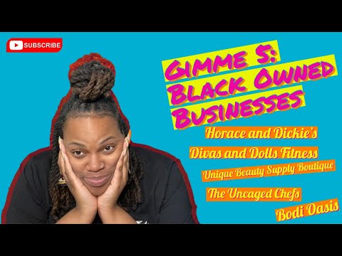 Gimme 5: Black Owned Business Haul Ep. 4