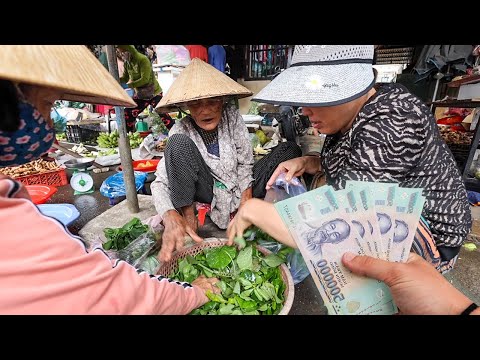 Giving Money To People In Need | Central Vietnam 