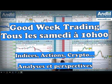 Good Week Trading : Actions, Indices, Bitcoins, Pétrole le point en Bourse par  Benoist Rousseau