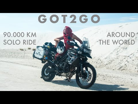 Got2Go - 90.000 Kilometers AROUND THE WORLD on a motorcycle SOLO