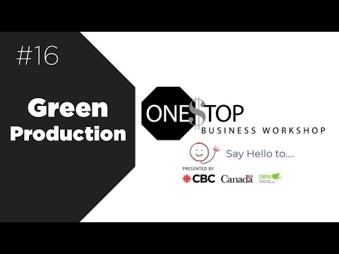 Green Production - How do I get started? | One Stop Business