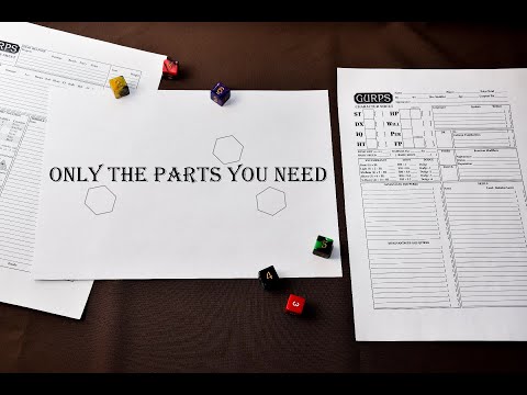 GURPS Only the parts you need #10 - Powers