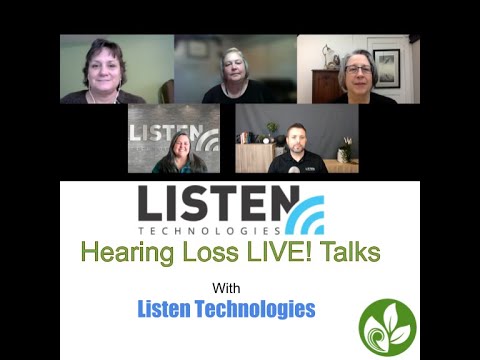 Hearing Loss LIVE! Talks with Listen Technologies