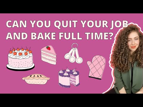 Home Bakery Business Tips | Can You Quit Your Job and Bake Full Time? (IT'S POSSIBLE)
