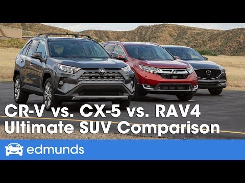 Honda CR-V vs. Mazda CX-5 vs. Toyota RAV4: 2019 Compact-SUV Comparison Test