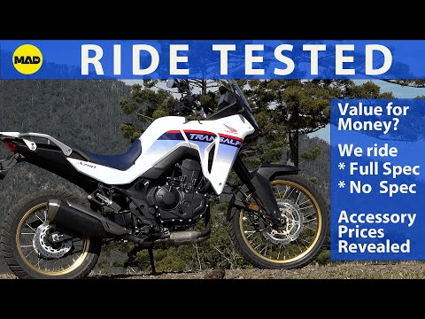 Honda XL750 Transalp | Ride Tested, initial impressions, pricing of accessories and relative costs