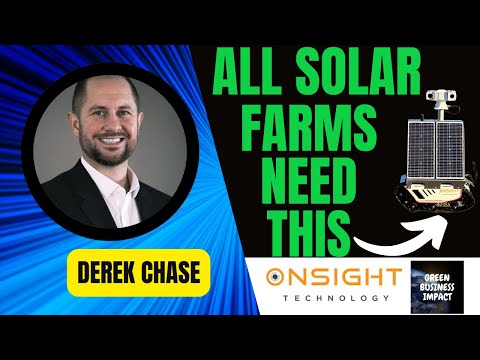 How a Machine Learning Robot is Revolutionizing Solar Farm Maintenance-OnSight Technology Interview