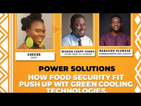 How food security fit push up wit green cooling technologies