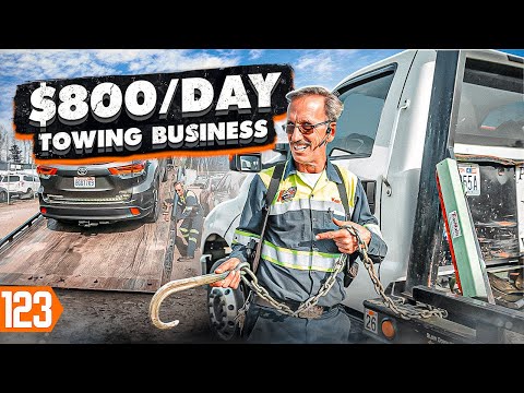 How He Makes $800/Day Towing Cars