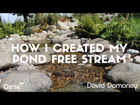 How I created my pond free stream using Oase technology