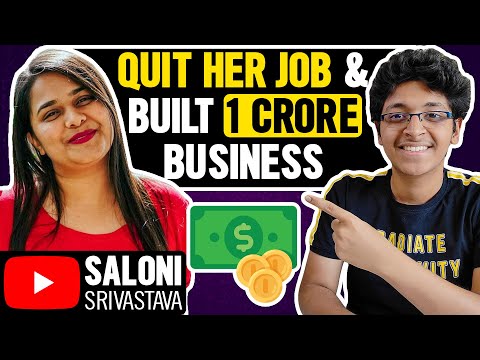 How She Quit Her Job and Built a 1 Crore Business | Saloni Srivastava Inspiring Journey