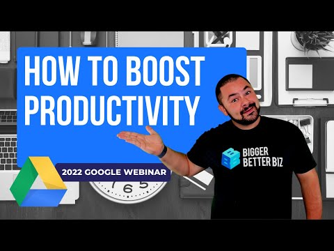 How to BOOST YOUR PRODUCTIVITY with 3 Free Google Tools for Business