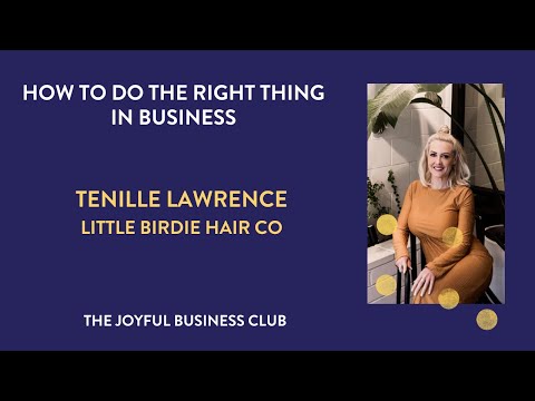 How to do the right thing in business