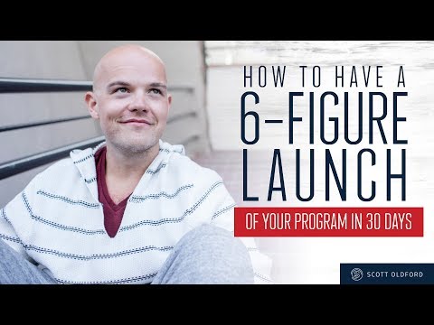 How to Have a 6-Figure Launch For Your Business Mentorship Program (in just 30 Days)