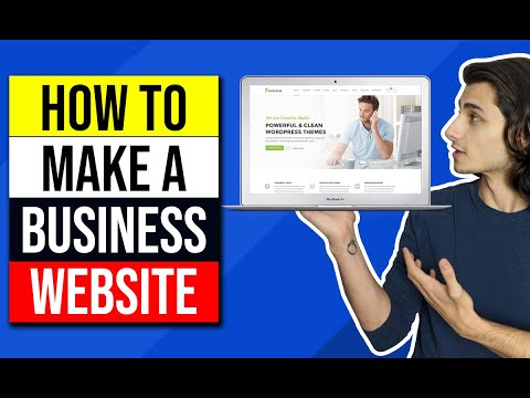 How to Make a Business Website in 2021