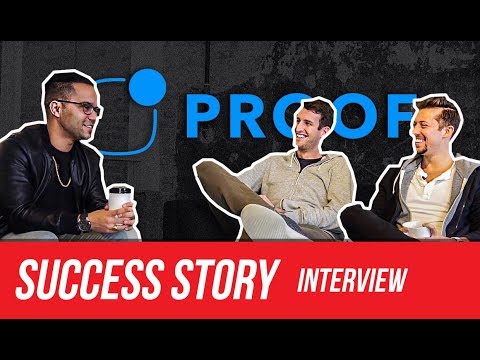 How Two Guys Built a Successful Online Business | Interview With Proof