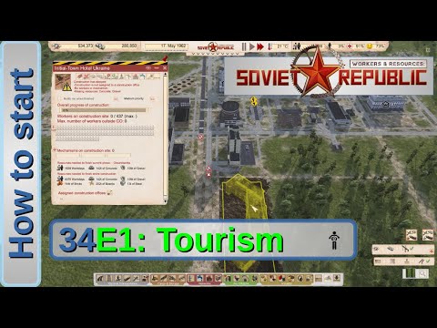 HTS34E1: Final test industry: Tourism | How to start realistic | workers and resources