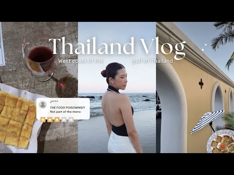 Huahin getaway vlog (roadtrip, wintery beach, night market in Thailand etc)