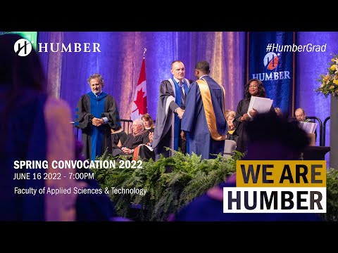 Humber College - Spring 2022 Convocation - Faculty of Applied Sciences & Technology [2]