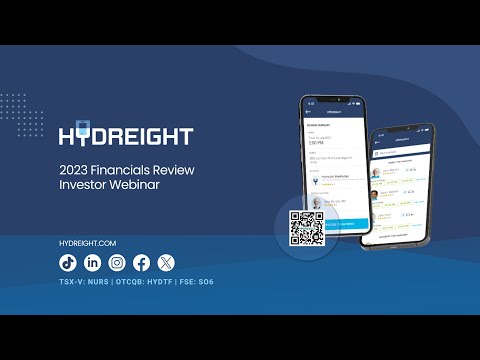 Hydreight Technologies (TSXV: NURS / OTCQB: HYDTF) 2023 Financials Investor Webinar