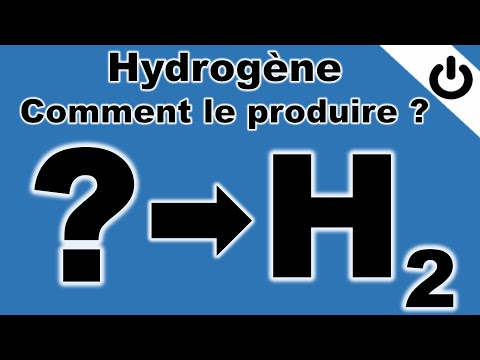 Hydrogène: comment le produire ? - ÉNERGIE#16