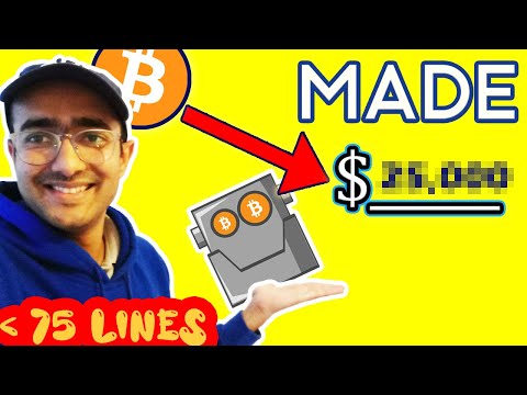 I created a Bitcoin Trading BOT ... F*CK!!! Did it just Beat the market? 