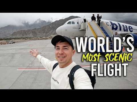 I found the World's MOST SCENIC flight 